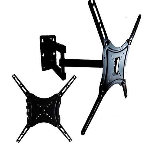Suport TV perete universal Stativ televizor brat flexibil pivotant45cm