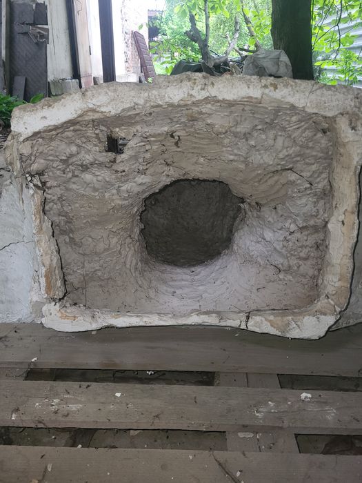 Бюст В. И. Ленина из гипса высотой 110 см