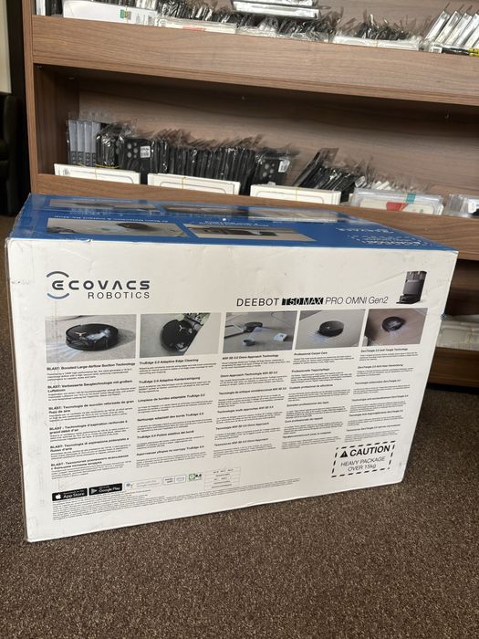 Robot de spalat in casa / Ecovacs Robotics / DEEBOT T50 Max Pro OMNI/ Gen 2 / Nou sigilat