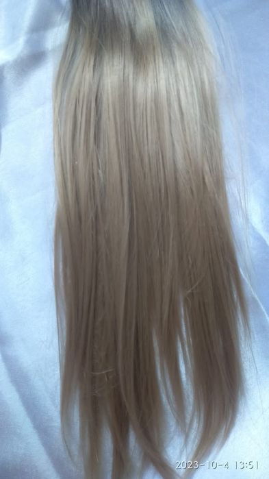 Новый накладной хвост и локоны