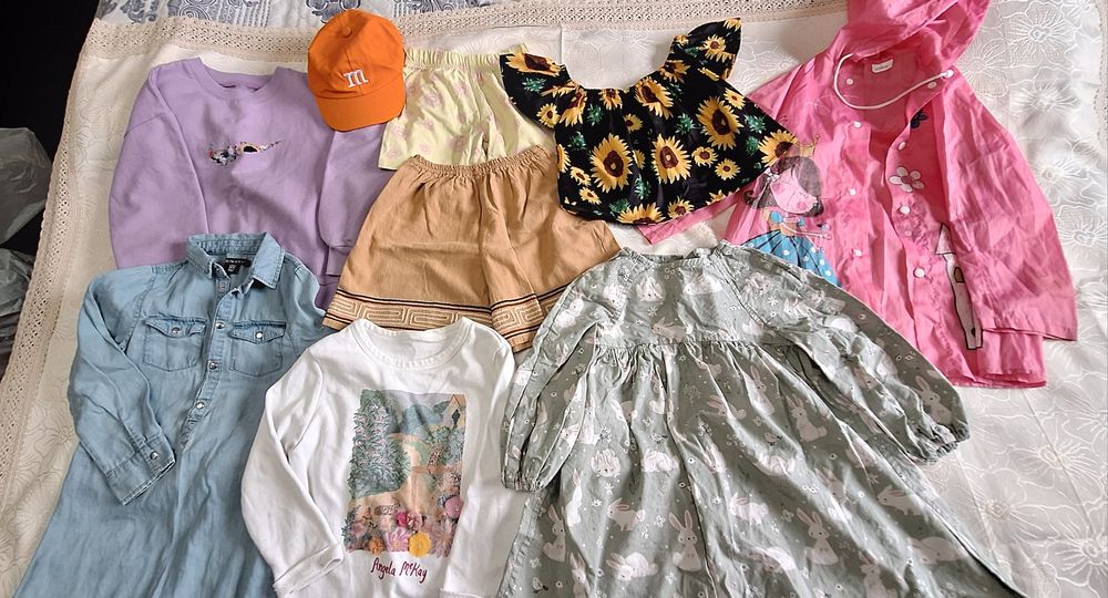 Пакет одежды для девочки 4-5 лет