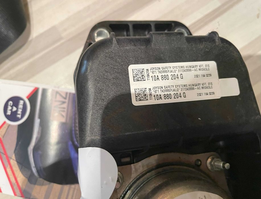 VW ID3 / ID4 capsa pirotehnica baterie / borna + / actuator kit airbag