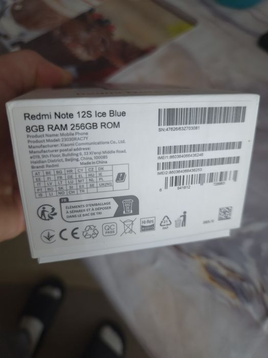 Xiaomi Redmi Note 12S Blue 256