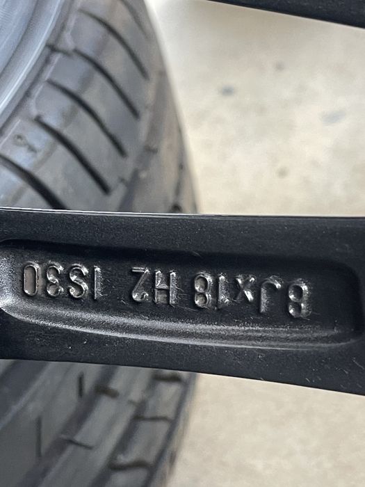5x112 18” BMW  8j oem g20 g30 джанти с гуми 245/45/18