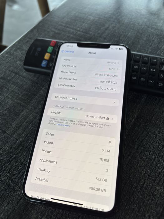 iPhone 11 Pro Max 512GB