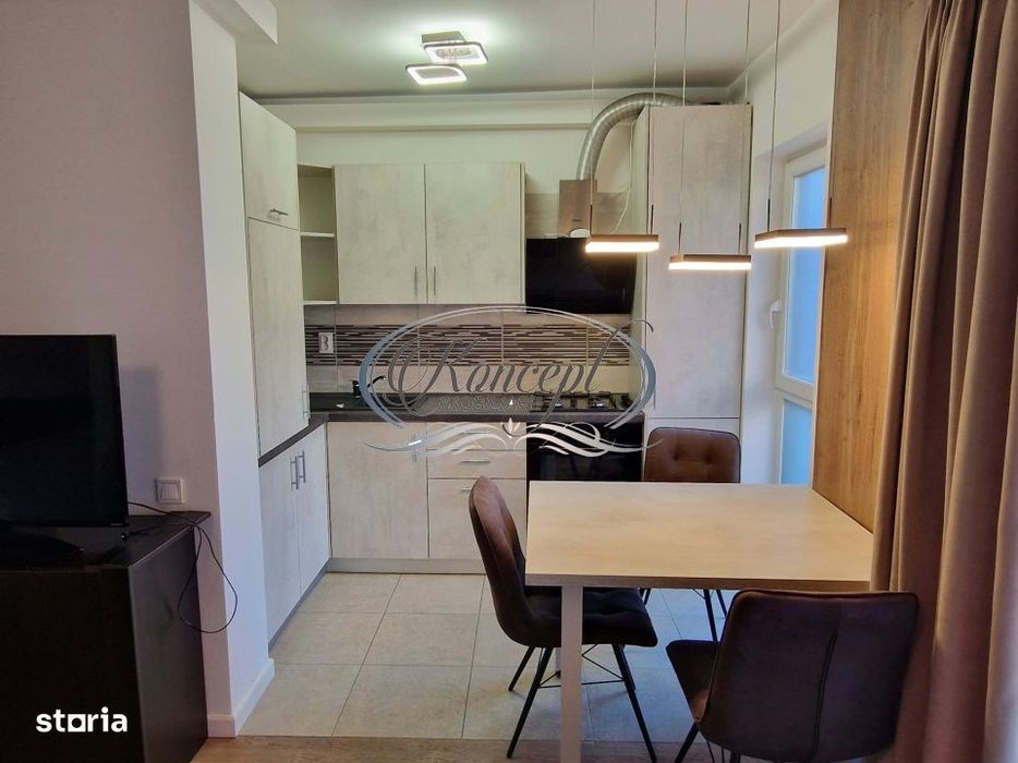 Apartament cu o camera si terasa, Iris