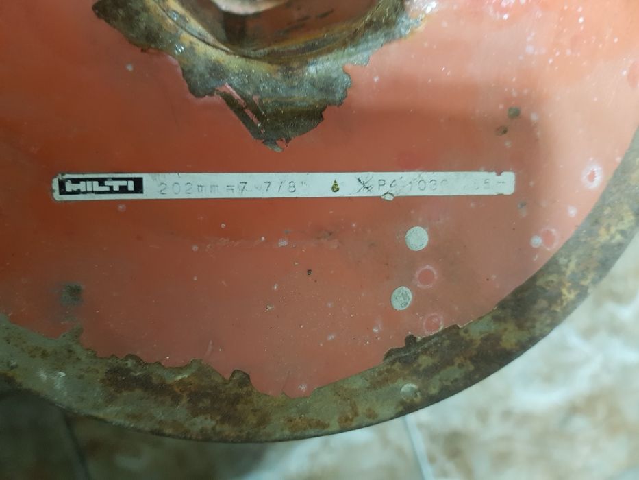 Carota hilti 202 /182/ 162