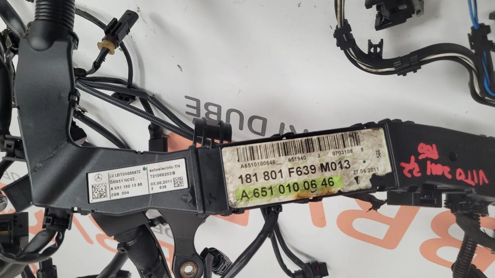 Instalatie injectoare pentru Mercedes Vito W639 Euro 5 An fabricatie 2