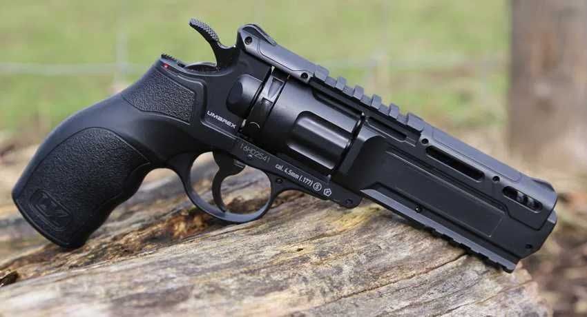PISTOL UNICAT! (Revolver Cu Bile De Cauciuc) 50MM ~25J !!~ Airsoft Co2