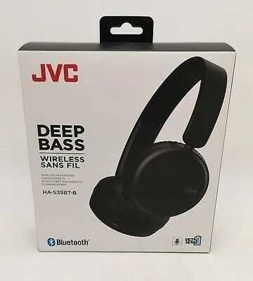 Casti Bluetooth JVC HA-S35BT on Ear wireless cu microfon noi sigilate