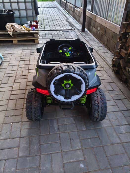 Детский электромобиль jeep wrangle