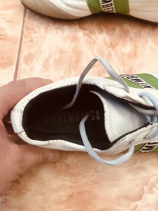 Ghete de fotbal piele Hummel/Bikkembergs