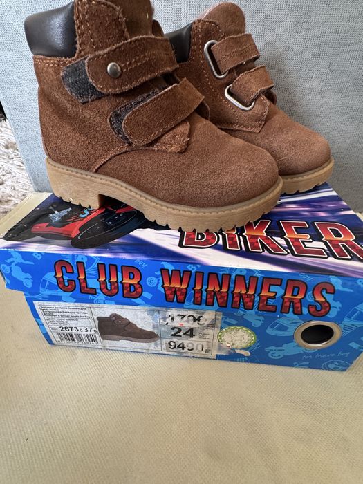 Ботинки зимние натуралка