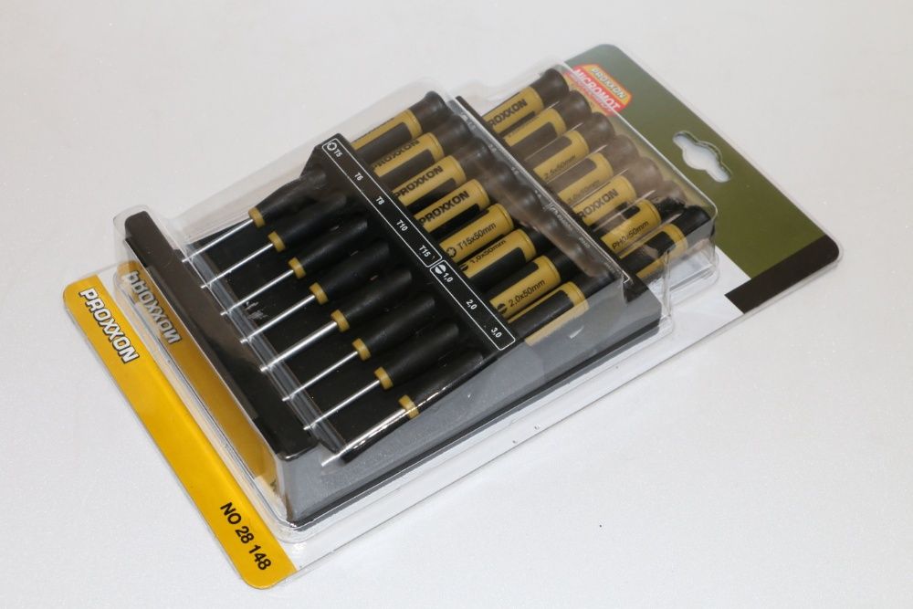 отвертки часовникарски 15 части PROXXON MICROMOT, Германия