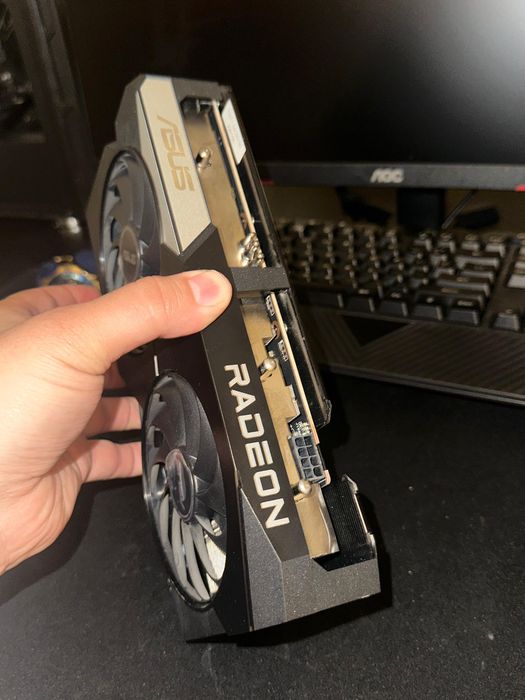 RX 6600 XT OC Asus Dual placa video