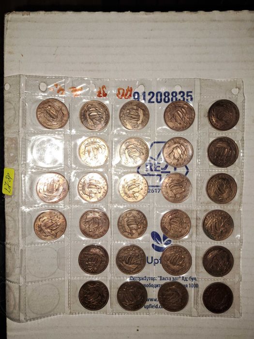 Колекция от ½ пенс ,Великобритания, 1937/1967 г.