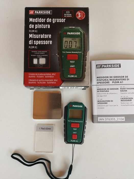 Tester masurare vopsea auto