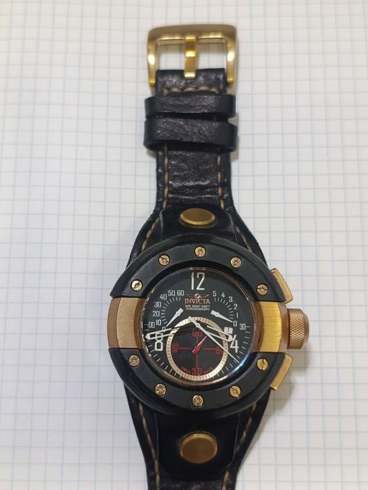 Часы INVICTA. Хронограф Швейцария