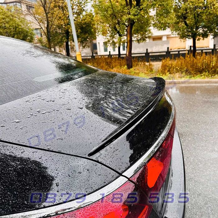 Спойлер за багажник Mercedes E W214 AMG 2024+, черен гланц -DMb948 тунинг заден лип добавка мержедес е zaden lip spoiler bagajnik