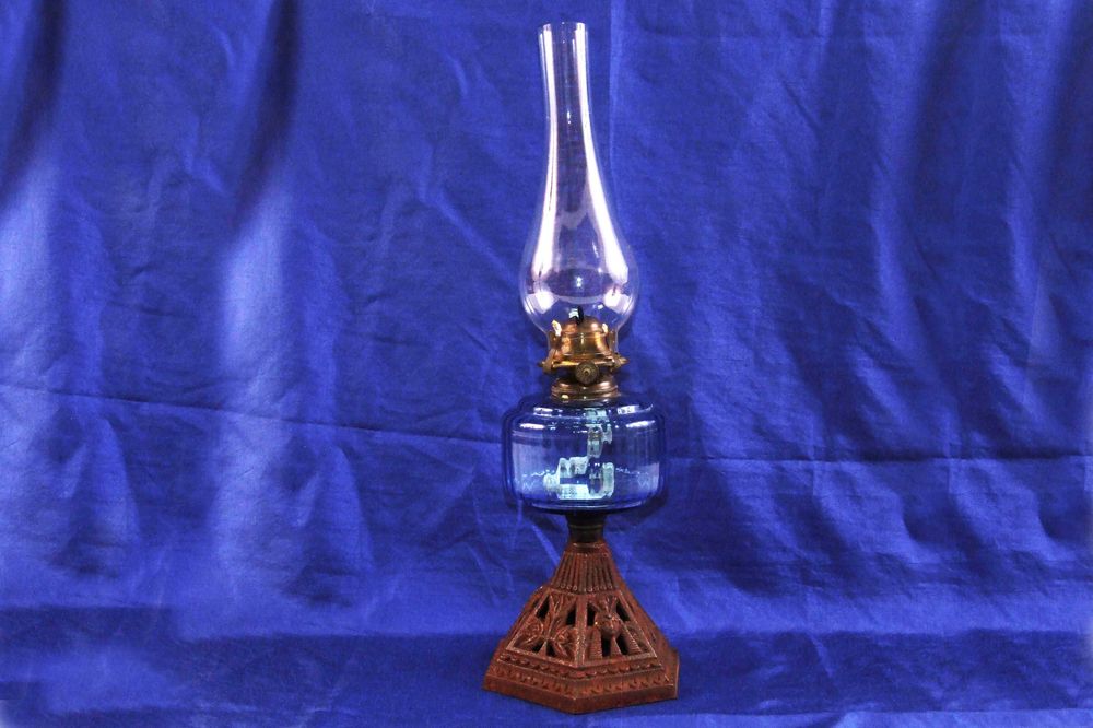 Lampa englezeasca pe gaz, completa, stare perfecta de functionare