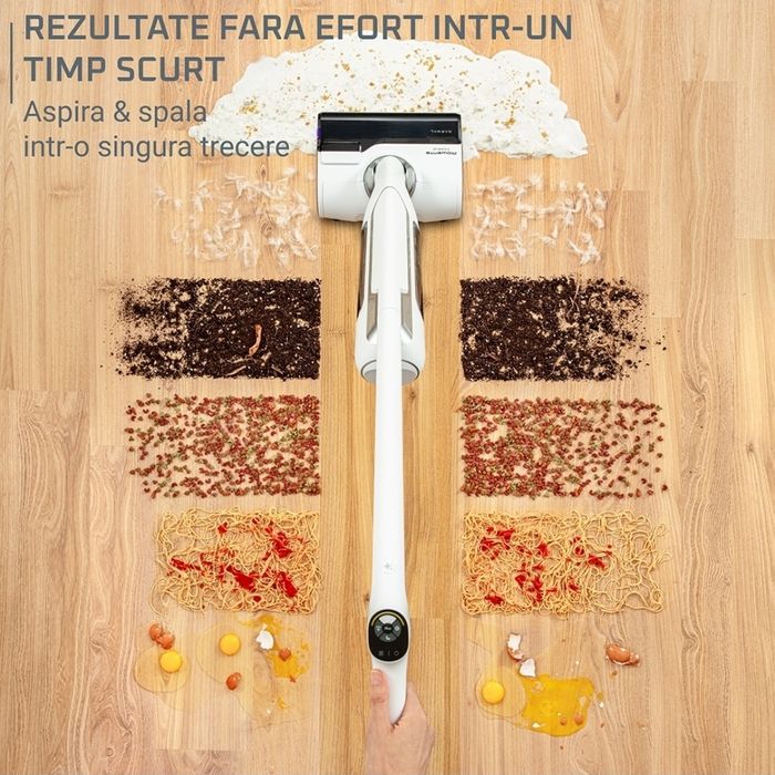 Nou!!! Aspirator vertical cu spalare ROWENTA  X-Clean 10 GZ7035WO
