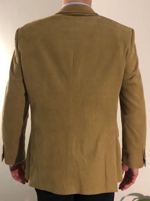 Sacou McGregor din catifea A54