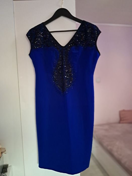 Синя офицялна Рокля