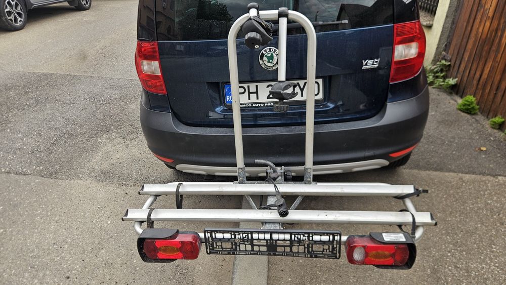 Suport 2  ,3 si 4 biciclete  pe carlig  si hayon  thule menabo atera eufab webler