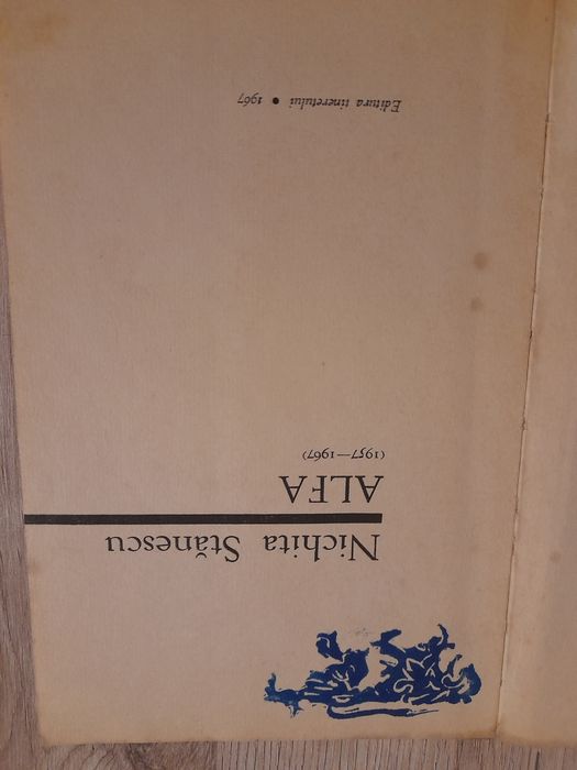 Nichita Stănescu Alfa