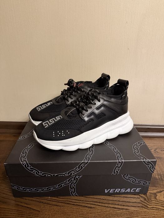 Sneakers Versace Chain Reaction 2 Chainz Black