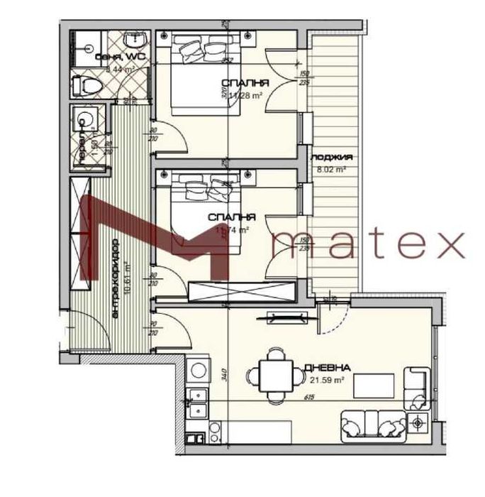 Продава се Тристаен апартамент в Варна, Владислав Варненчик - 102 кв.м за 1162 €/кв.м - Снимка #1