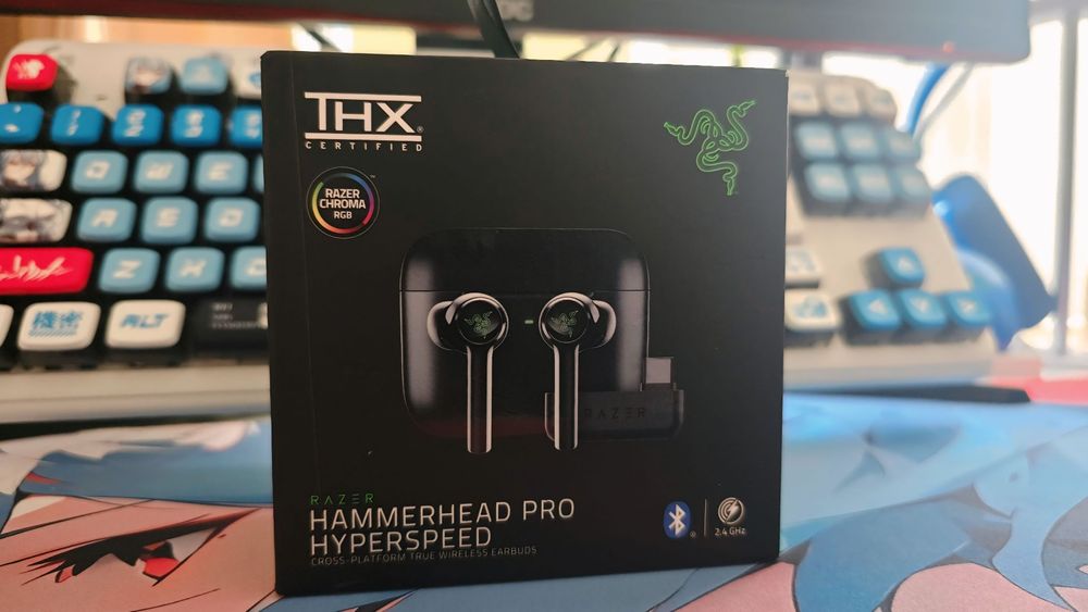 НОВИ геймърски слушалки  Razer Hammerhead PRO HYPERSPEED CROSS-PLATFORM  TWE
