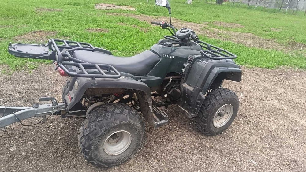 Atv 150 cu Remorca  de vanzare,cu acte.