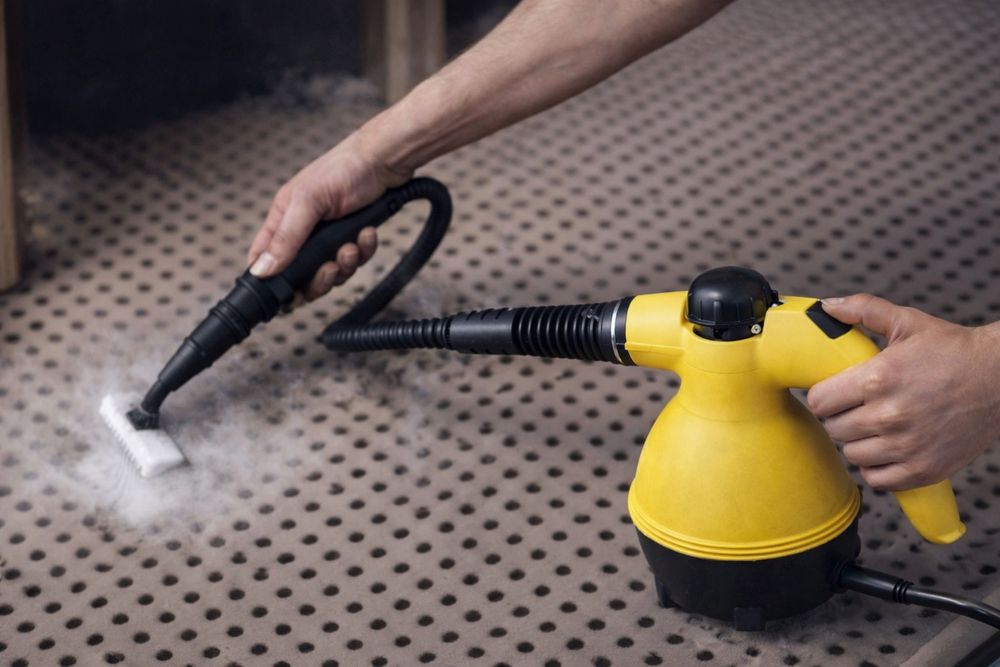 Паровой очиститель с давлением - это супер мощный помощник в быте.