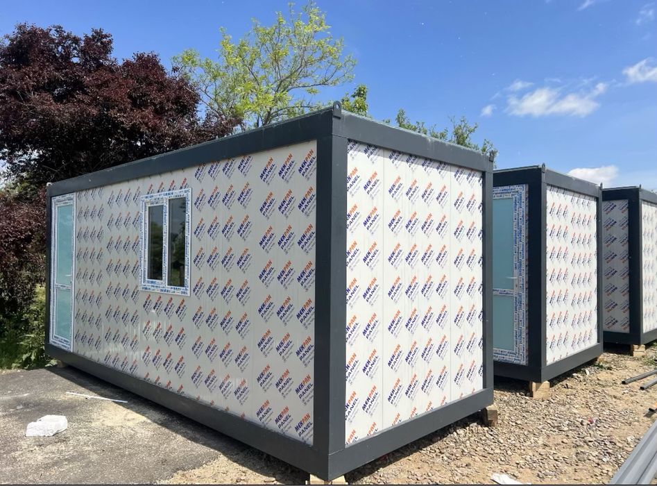 Container de santier vestiar de locuit sanitar birou  cazare muncitori