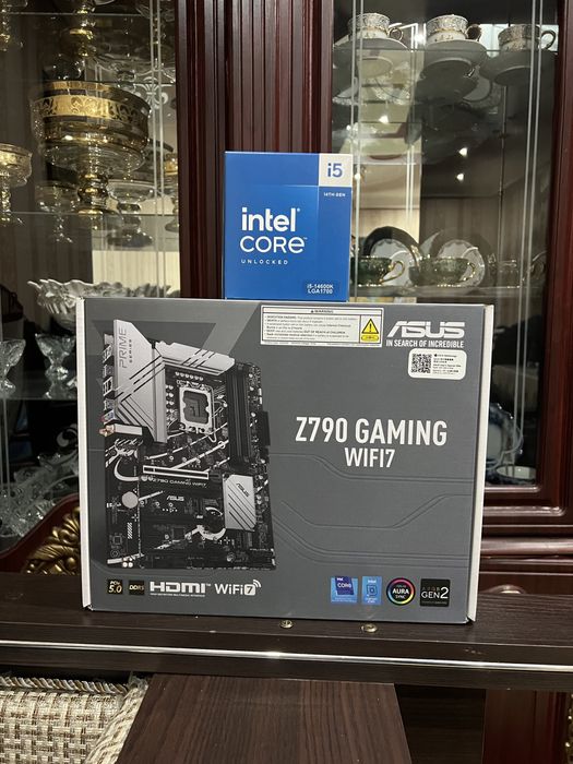 Asus Z790 Gaming Wifi7 + I5 14600k box Ideal