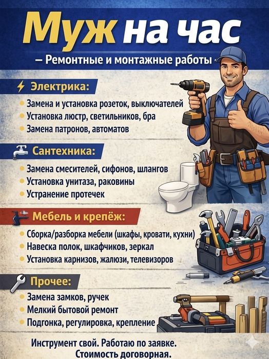 Муж на час, качество