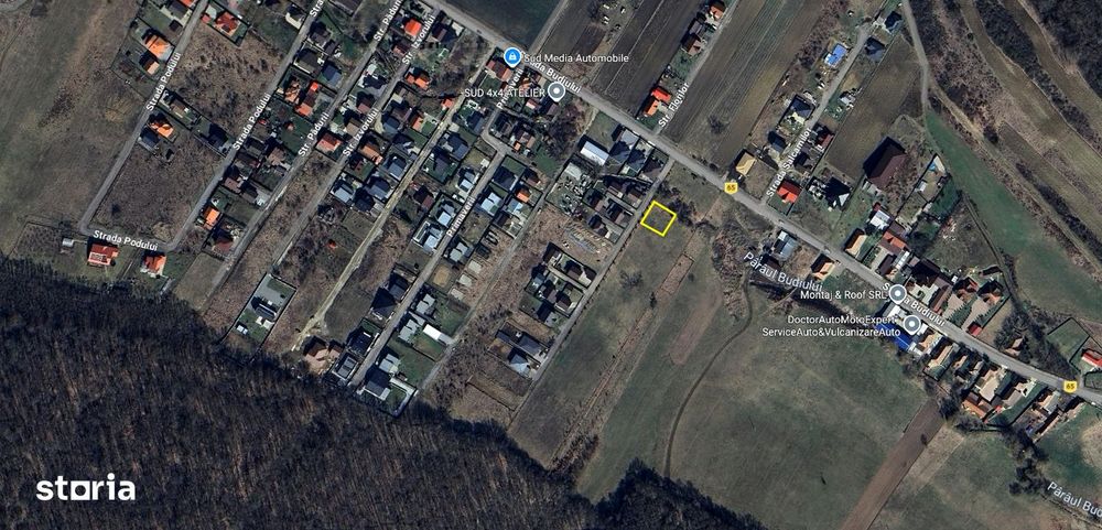 Teren Intravilan Budiu Mic, Comuna Craciunesti