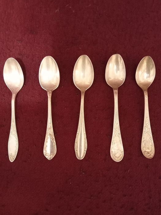 Мельхиоровые ложки СССР.