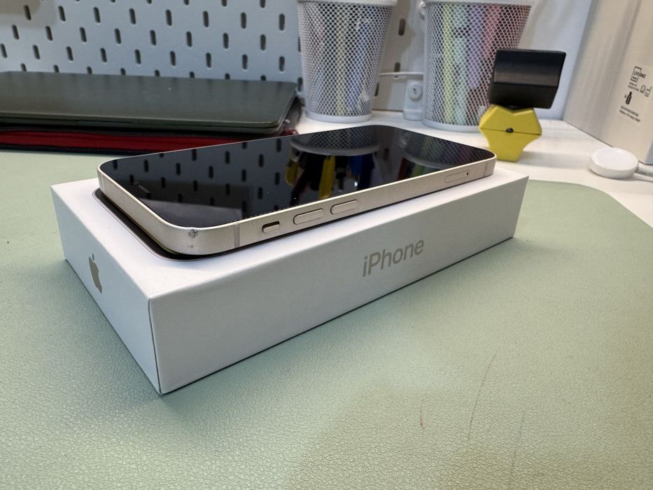 iPhone 12 White (Alb) Impecabil 64 GB