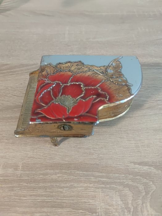 Casetă bijuterii muzicală vintage vintage colectie
