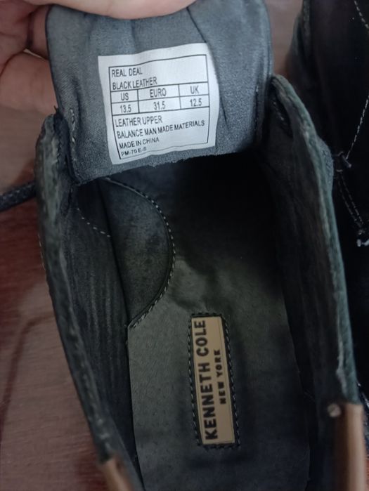 Кожаные туфли на мальчика