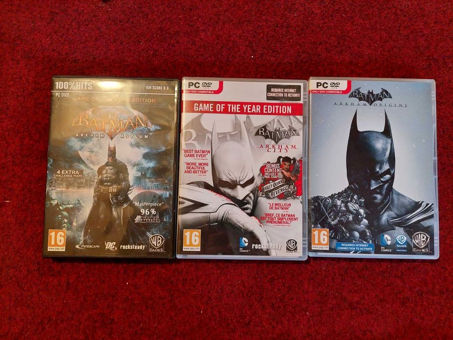 Vând colecție de jocuri PC 3+1 gratis