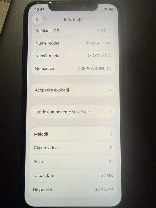 iPhone 11 Pro midnight green 64 Gb