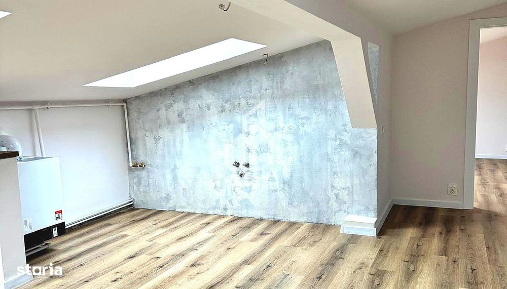 Apartament 2 camere de inchiriat tip mansarda | Straulesti | Parcare