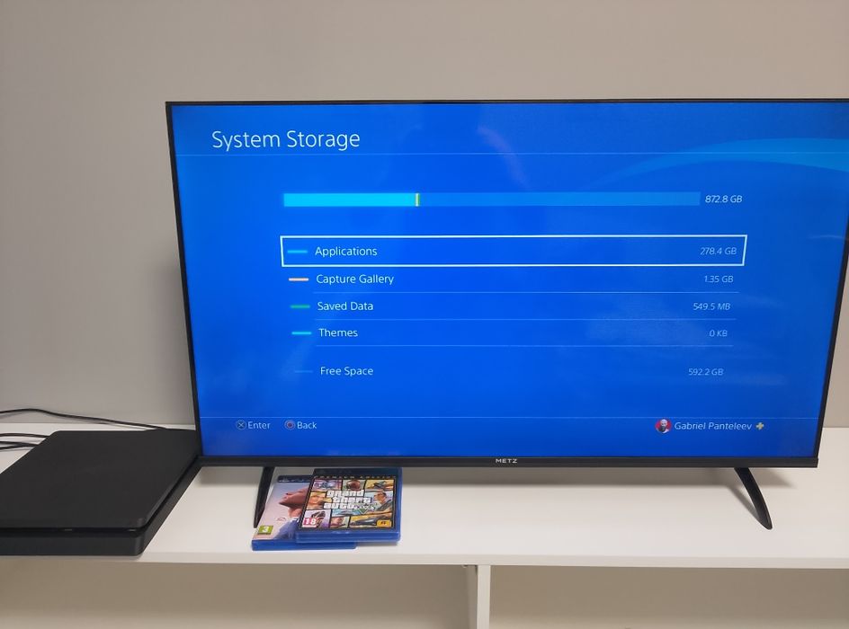 Уникална Playstation 4 Slim