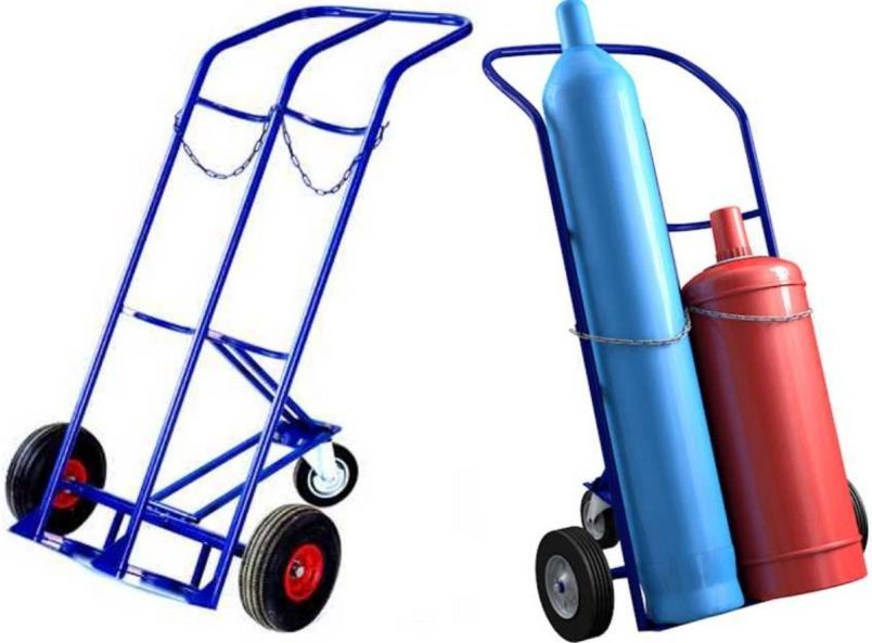 Тележка для кислородных баллонов и пропан баллонов