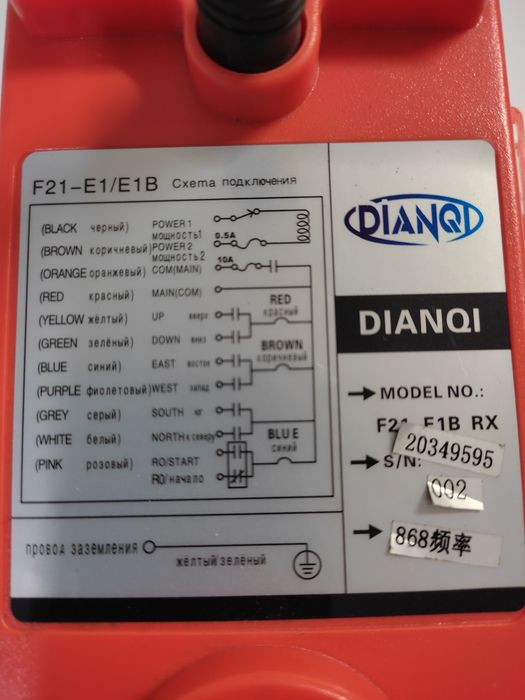 Пульт радио управления F21+E1B