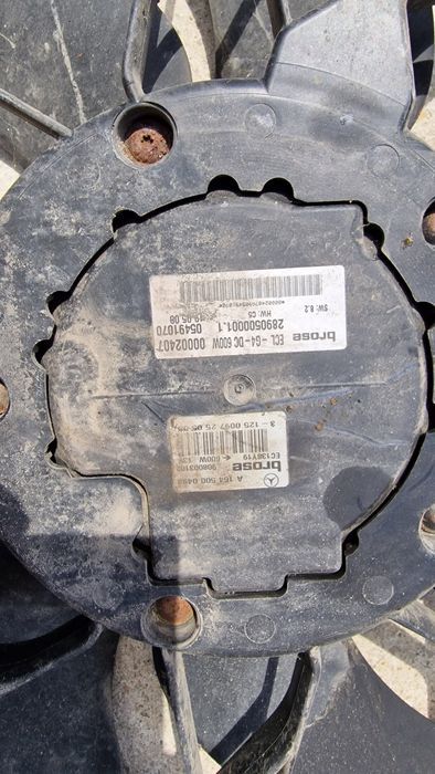 Gmw Electroventilator Mercedes A1645000493 ML320 W164 ML350 ML420