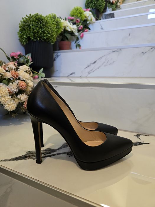 Дамски обувки на ток - Aquamarine